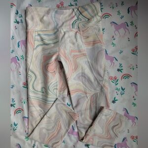 Old Navy Pastel Swirl Leggings